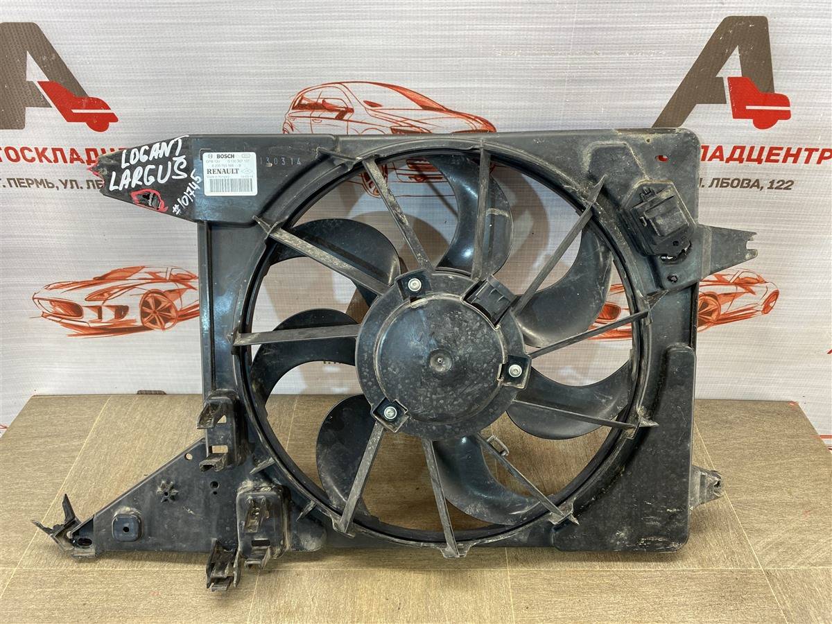 Диффузор радиатора охлаждения - в сборе Nissan Almera (2012-2019)