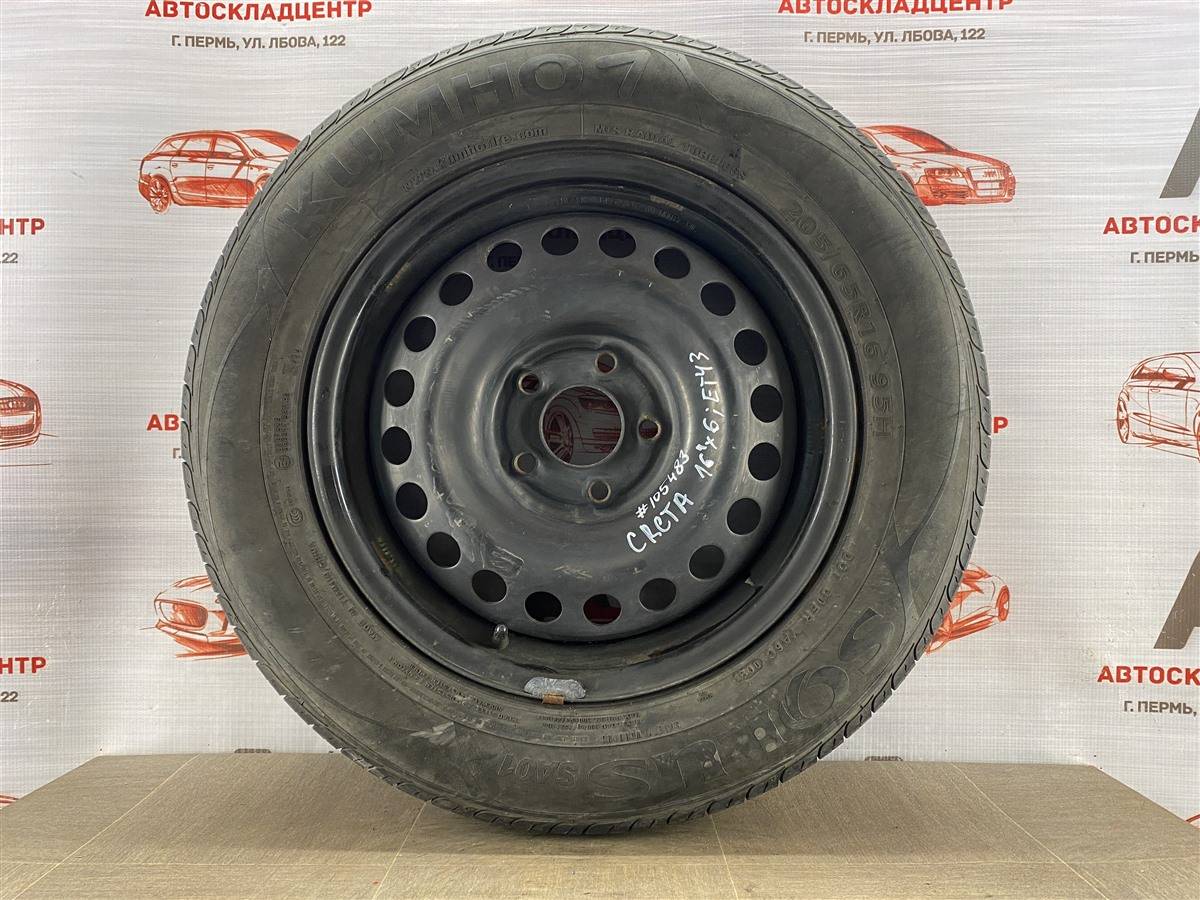 Колесо летнее R16 / 205 / 65 KUMHO SOLUS SA01 5x114.3 штамп. 43ET