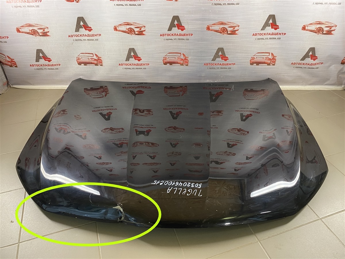 Капот Geely Tugella 2019 - Н.в. Капот Geely Tugella 2019 - Н.в.