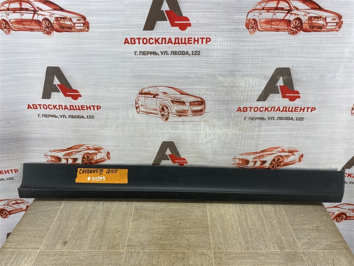 Накладка двери передней правой Porsche Cayenne (2017-Н.в.)
