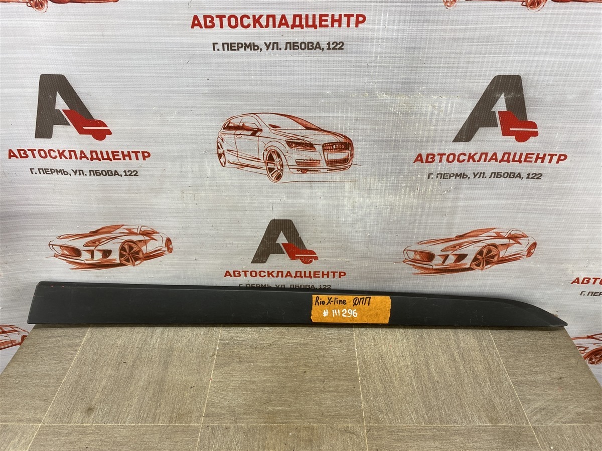 Накладка двери передней правой Kia Rio X-Line (2017-Н.в.)