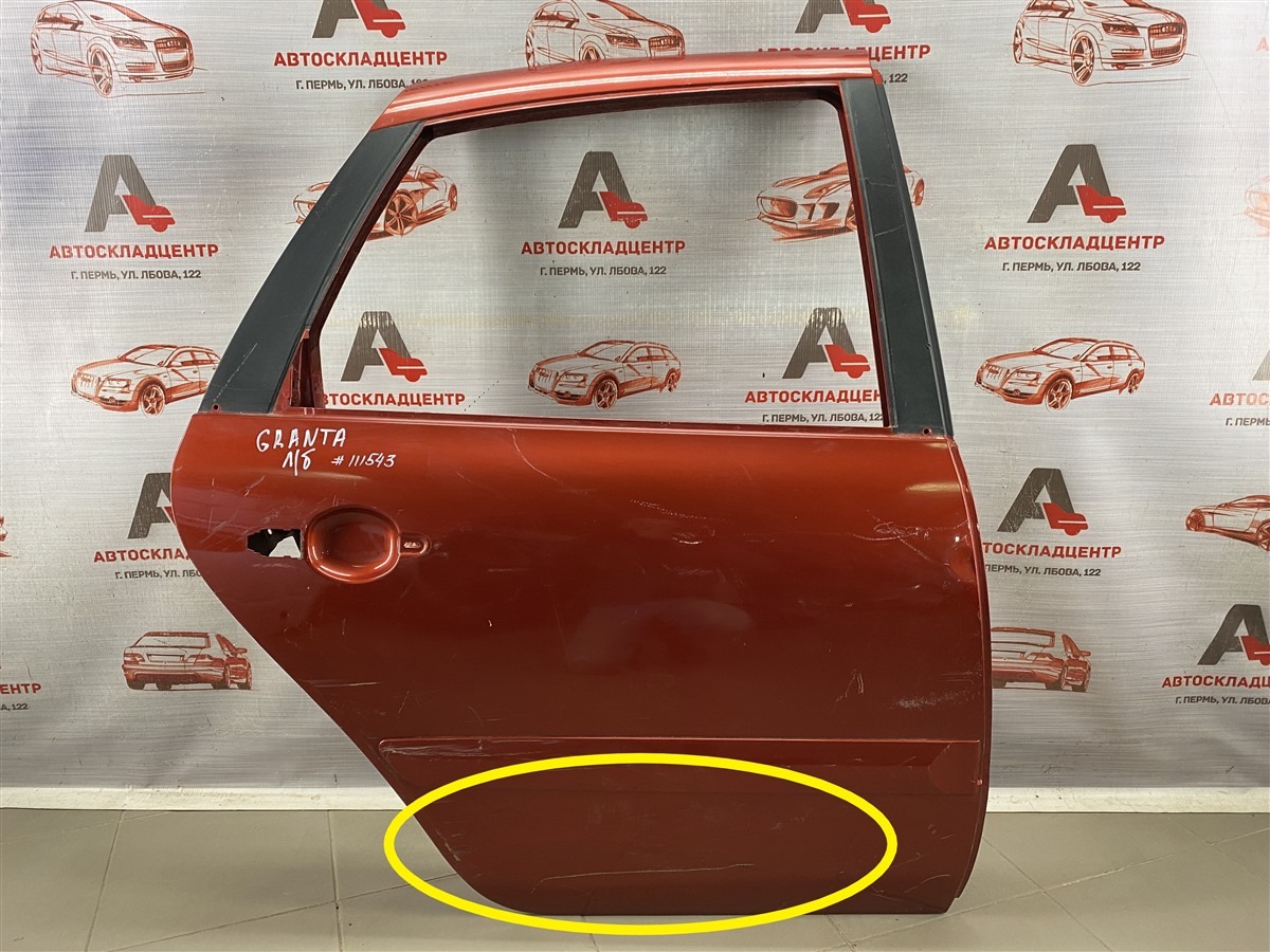 Дверь задняя правая Lada Granta