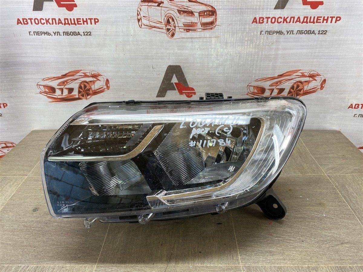 Фара левая Renault Logan (2014-Н.в.) 2018