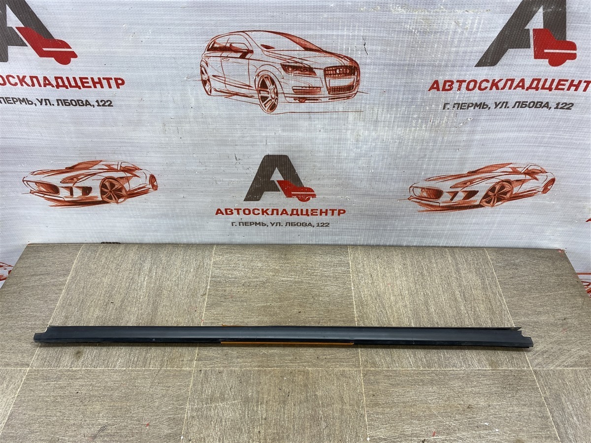 Молдинг-уплотнитель стекла двери (бархотка) Lada Largus передний левый