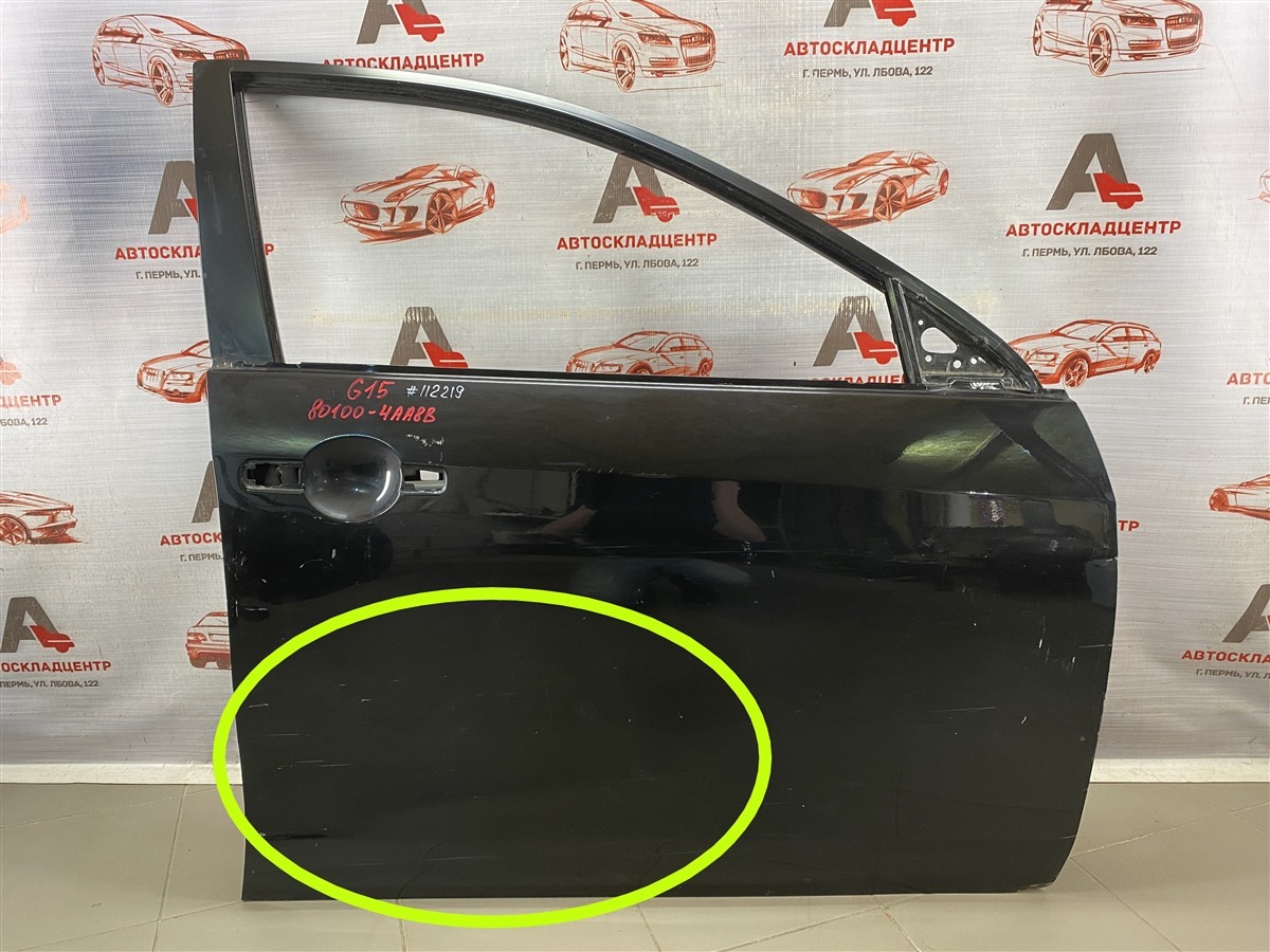 Дверь передняя правая Nissan Almera (2012-2019)