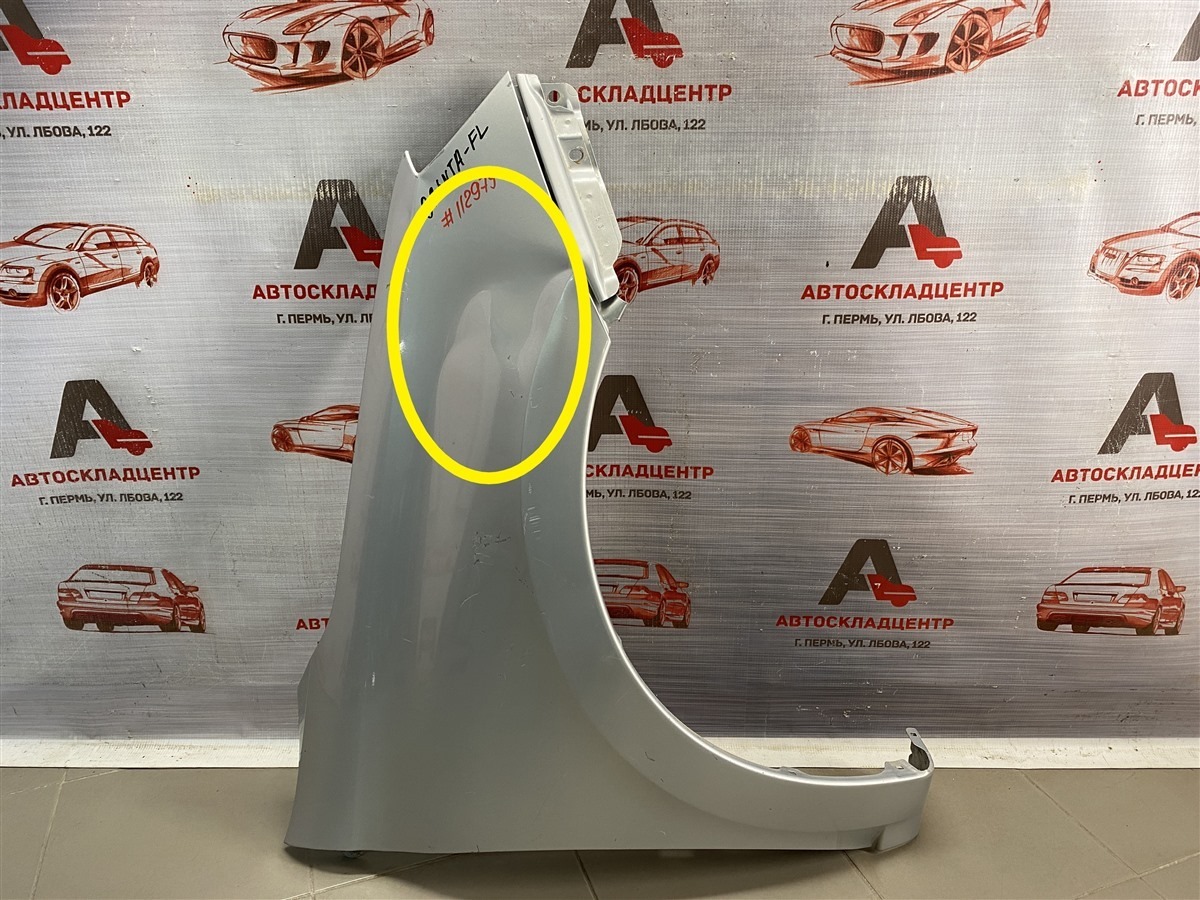 Крыло переднее правое LADA GRANTA 2018 (б/у)