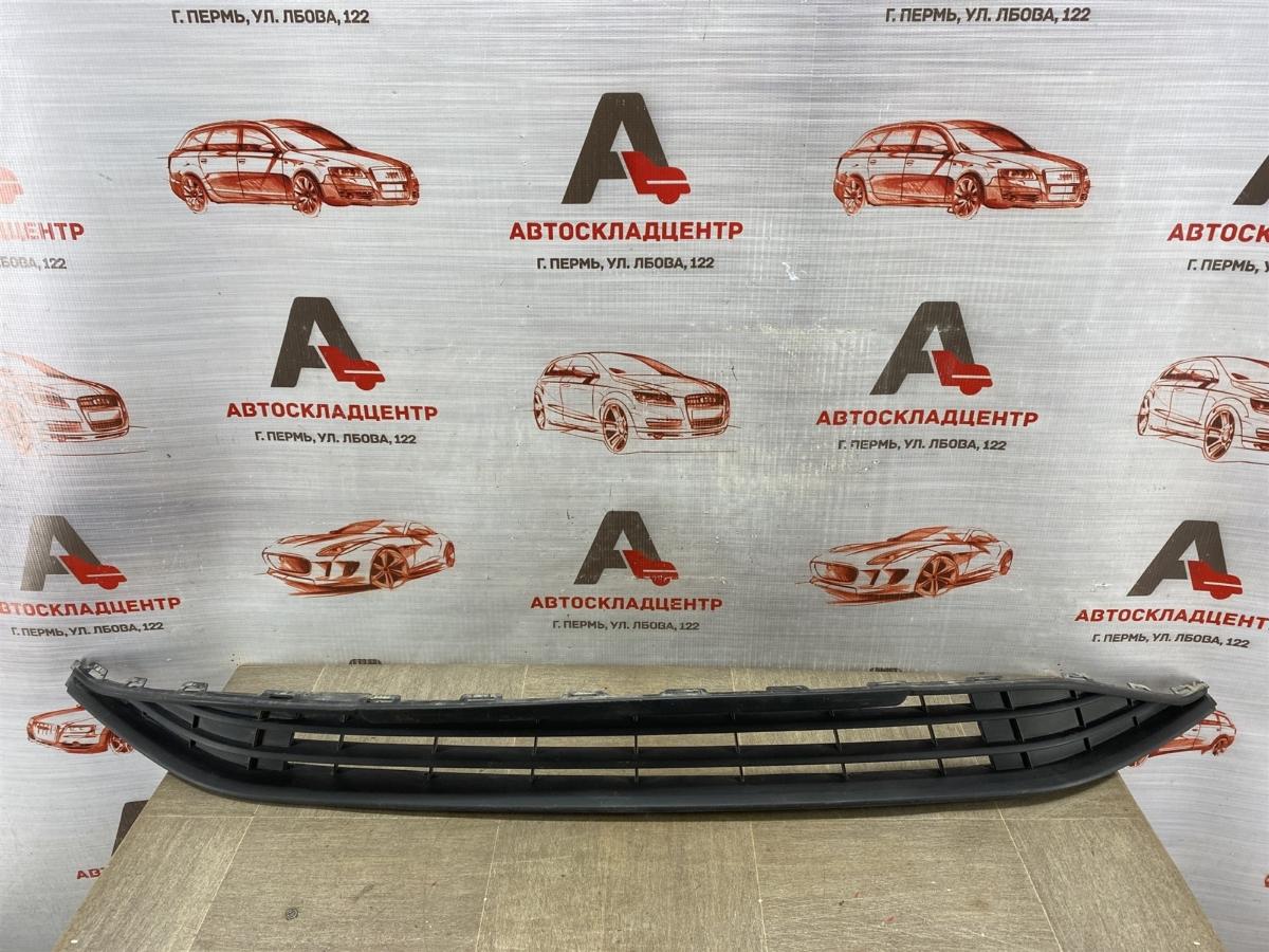 Решетка бампера переднего VOLKSWAGEN POLO (Mk6 RUS) 2020-н.в. (б/у)