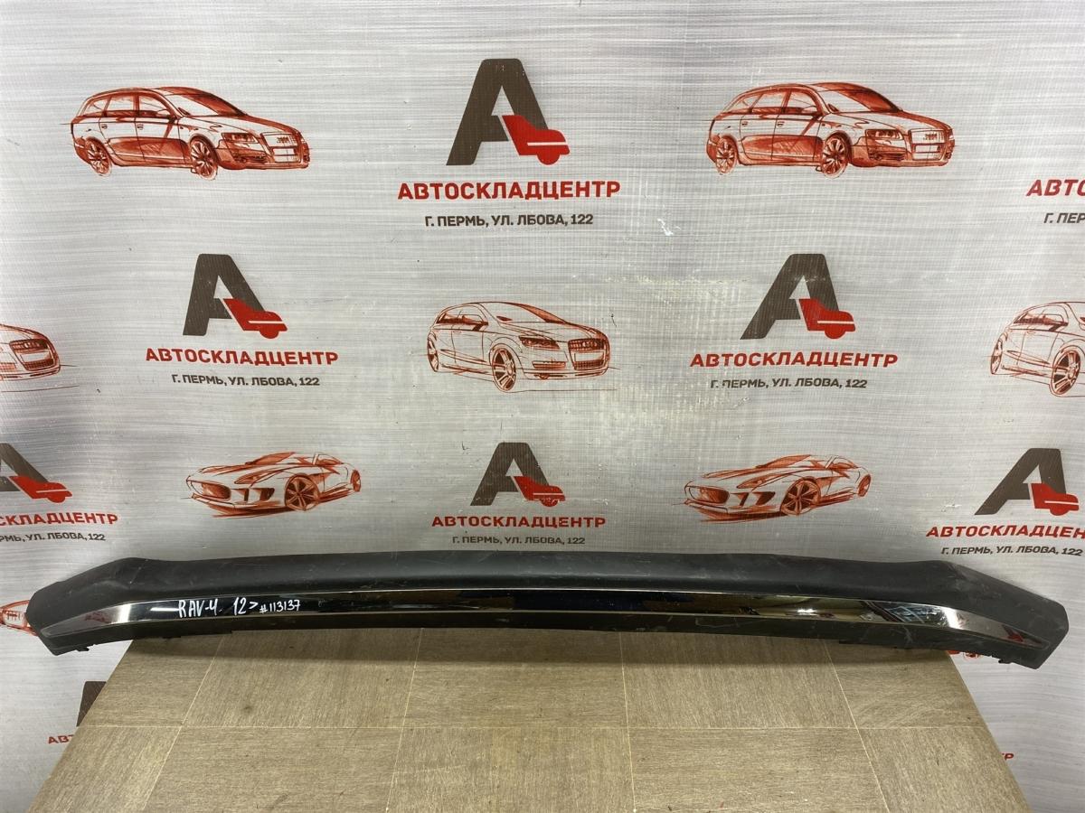 Спойлер (юбка) бампера переднего TOYOTA RAV-4 (XA40) 2012-2019 2012 (б/у)