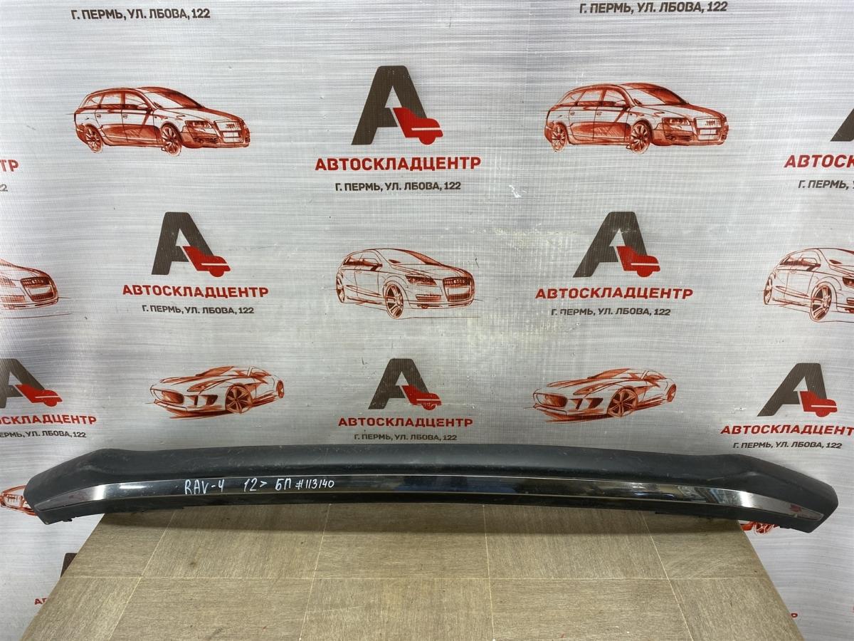 Спойлер (юбка) бампера переднего TOYOTA RAV-4 (XA40) 2012-2019 2012 (б/у)