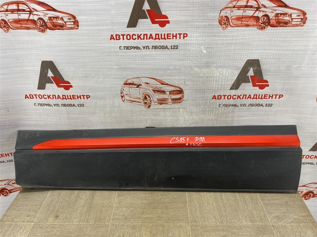 Накладка двери передней левой CHANGAN CS35 PLUS (2018-н.в.) (б/у)