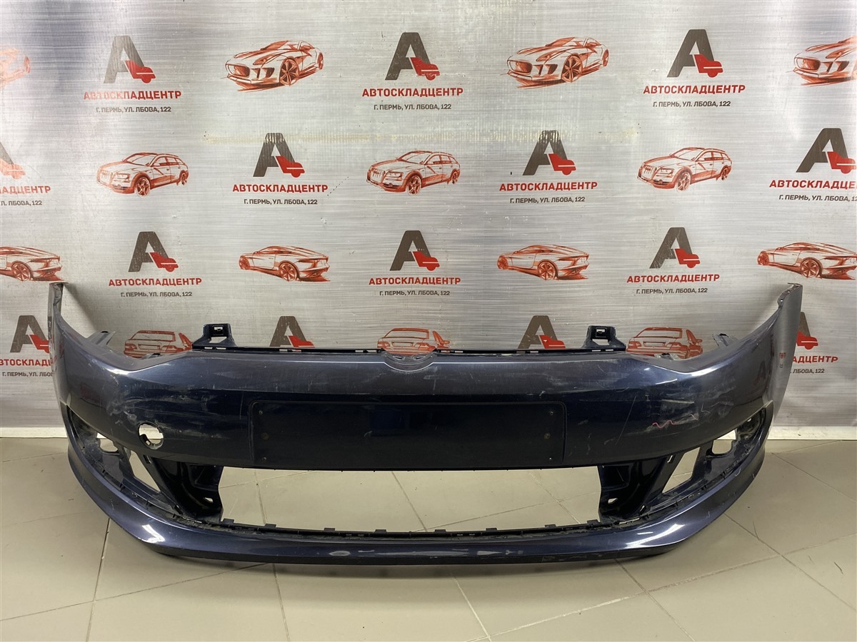 Бампер передний VOLKSWAGEN POLO (Mk5) седан 2010-2020 2010 (б/у)