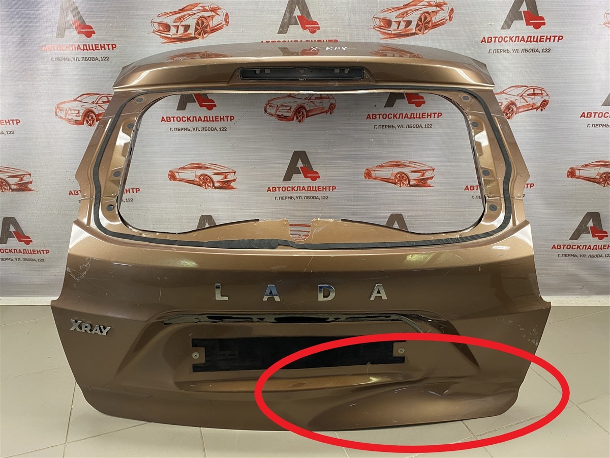 Дверь багажника LADA X-RAY (б/у)