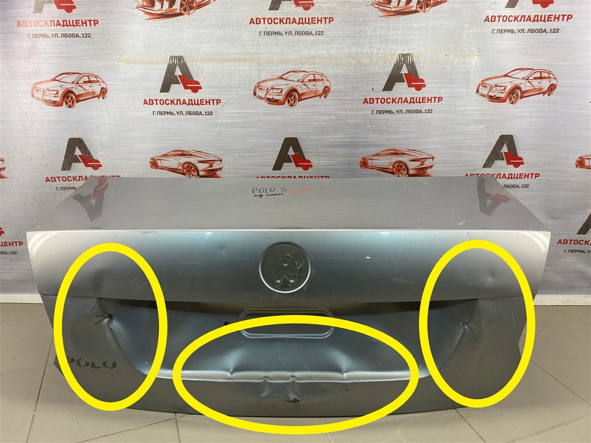 Крышка багажника VOLKSWAGEN POLO (Mk5) седан 2010-2020 2015 (б/у)