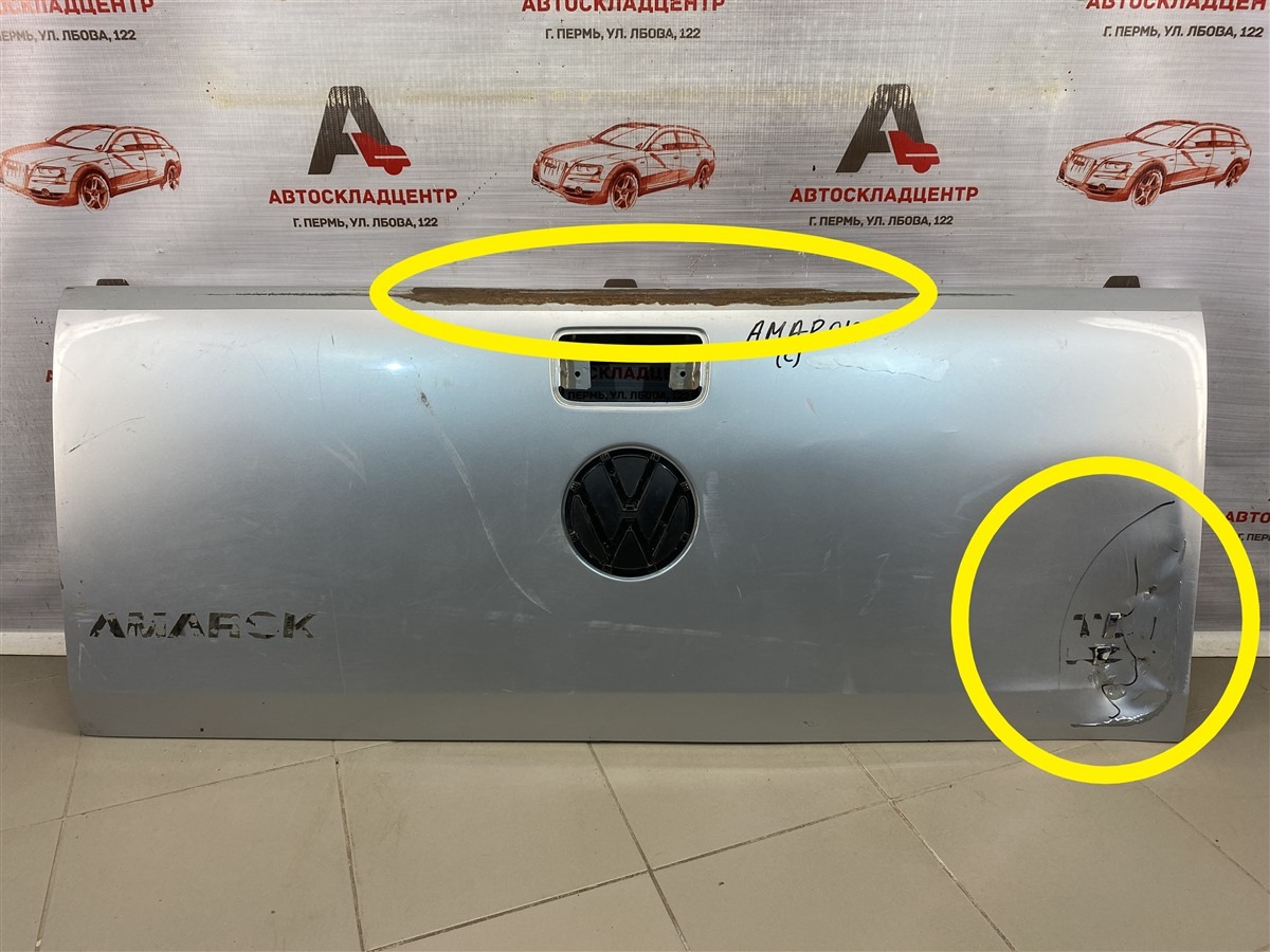 Задний борт кузова - откидной VOLKSWAGEN AMAROK (2010-н.в.) (б/у)