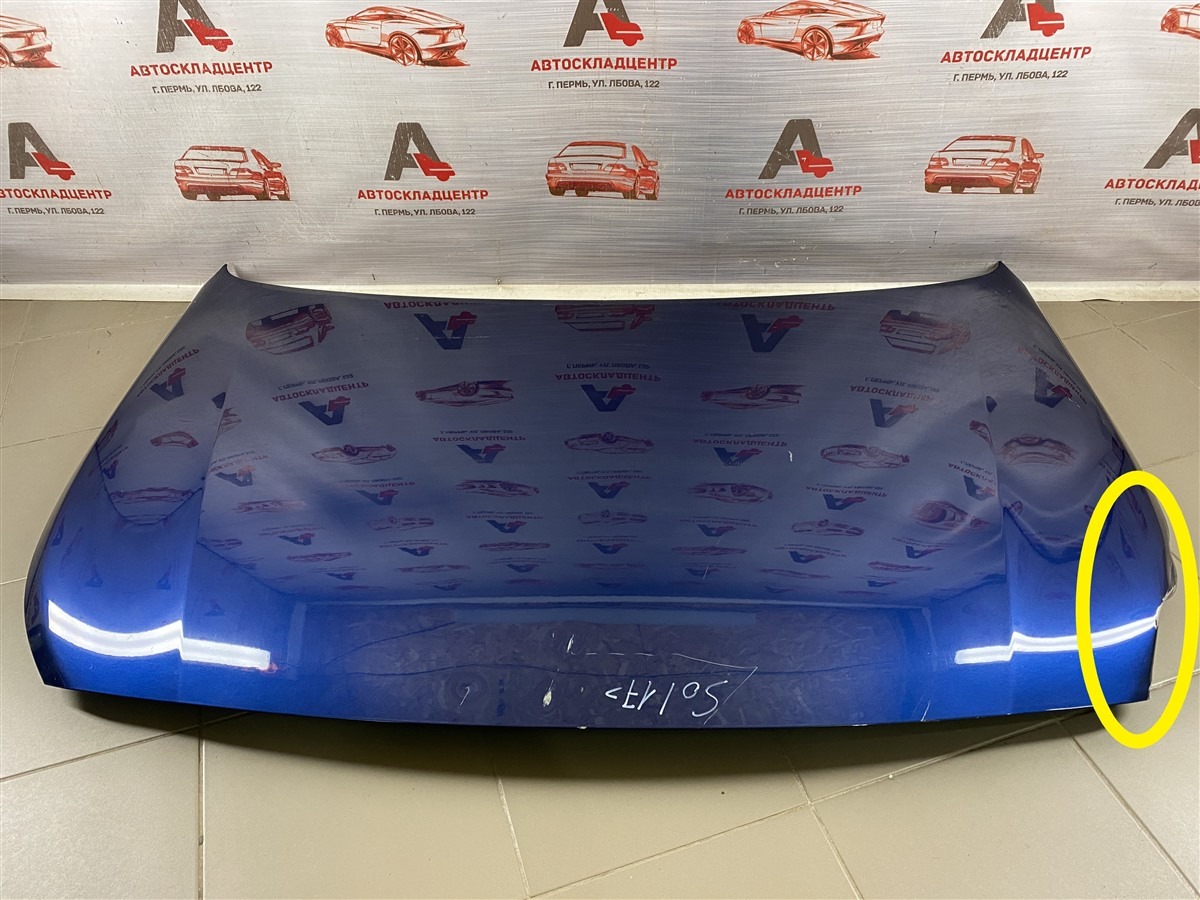 Капот HYUNDAI SOLARIS (2017-н.в.) (б/у)