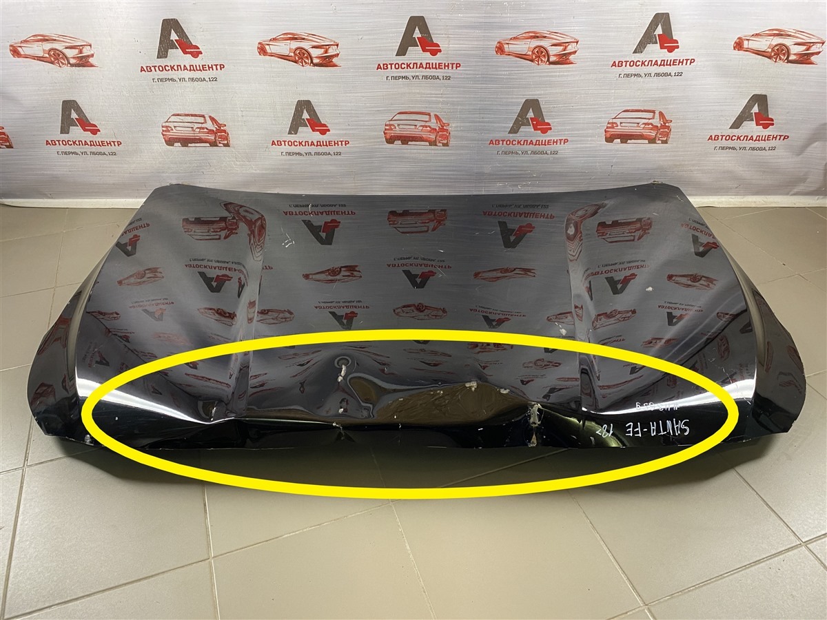 Капот HYUNDAI SANTA-FE (2018-н.в.) (б/у)
