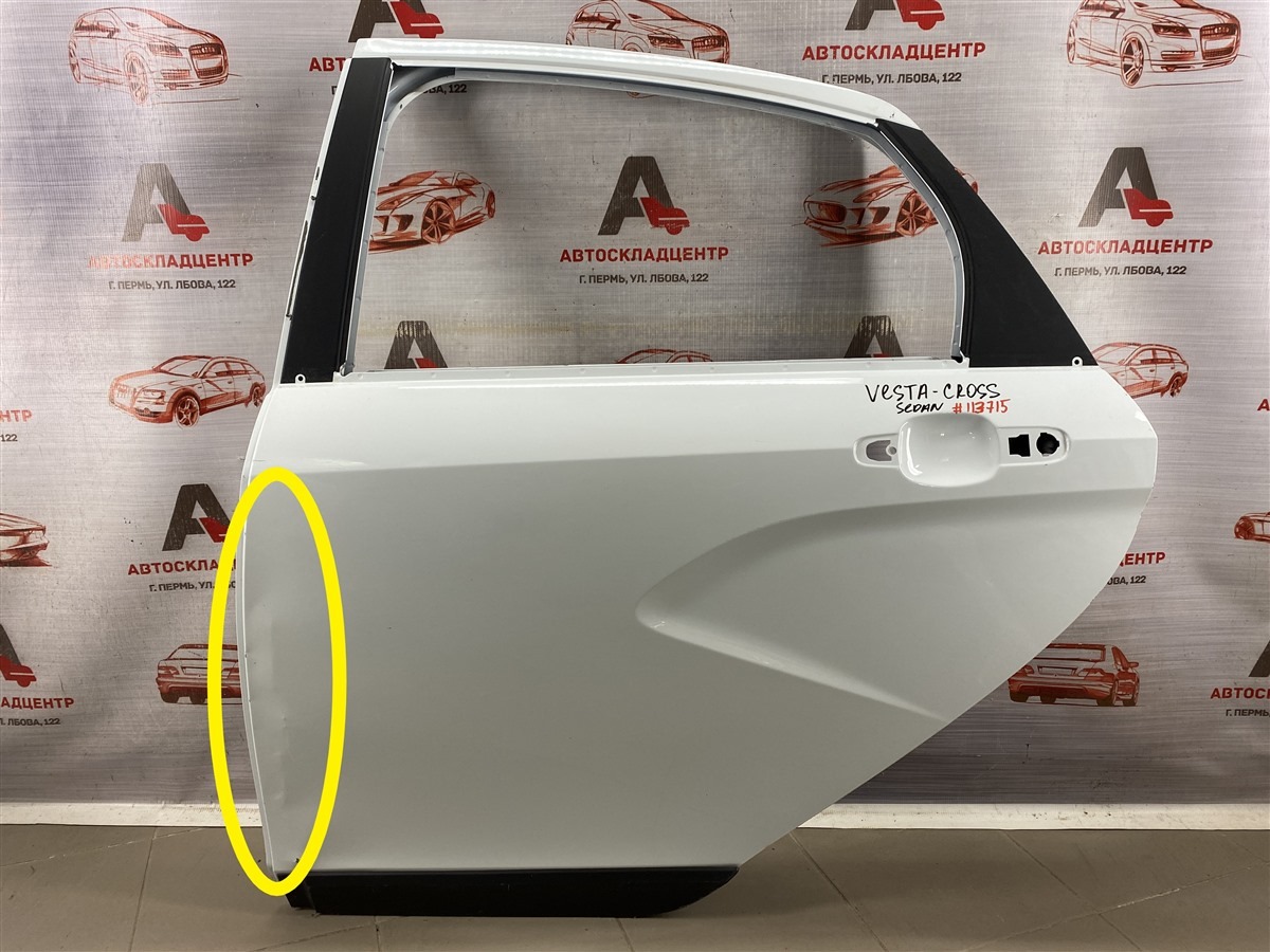 Дверь задняя левая LADA VESTA (б/у)