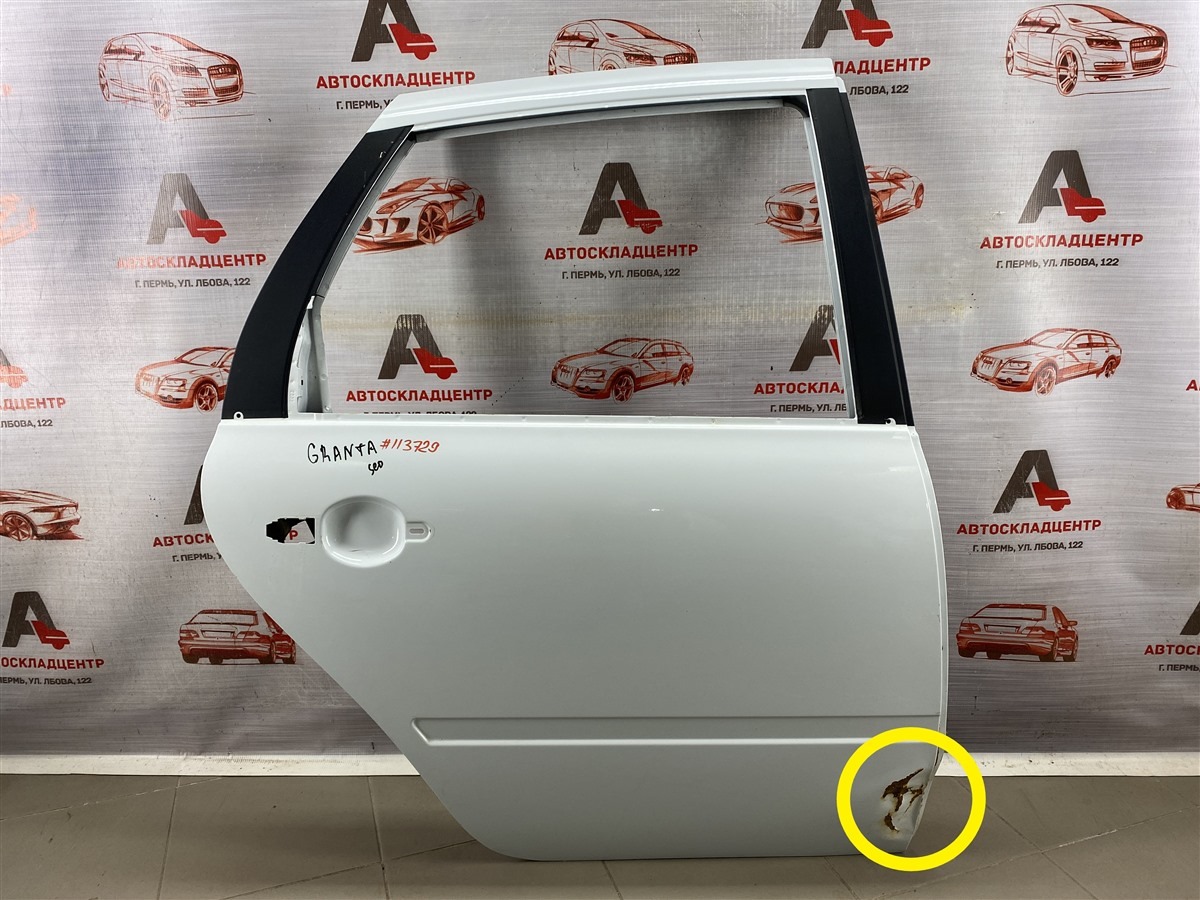 Дверь задняя правая LADA GRANTA (б/у)