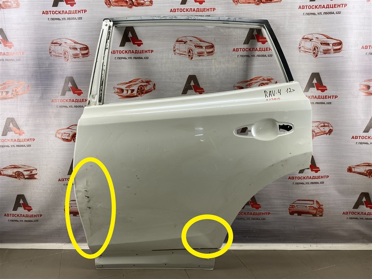 Дверь задняя левая TOYOTA RAV-4 (XA40) 2012-2019 (б/у)