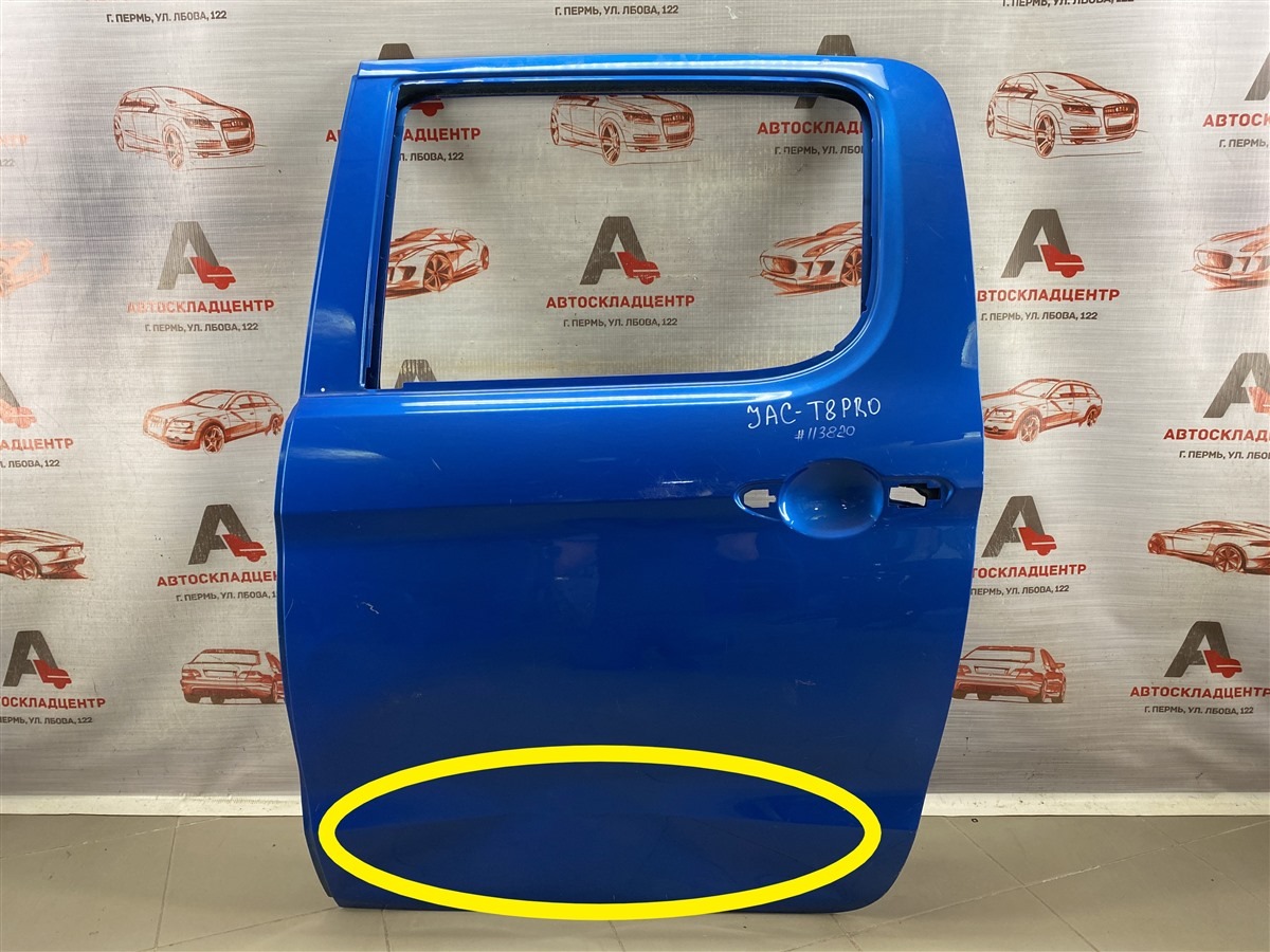 Дверь задняя левая JAC T8 (б/у)