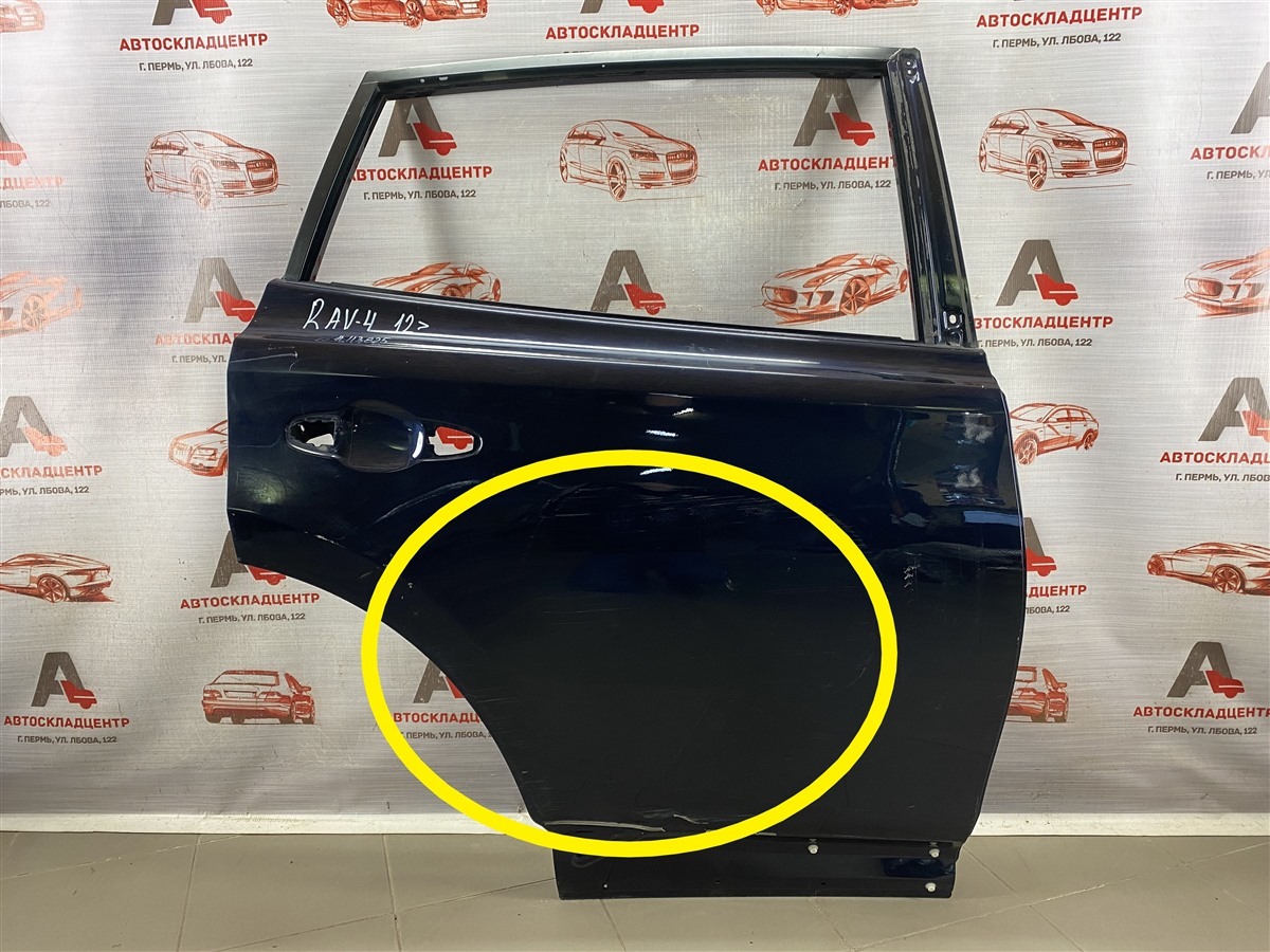 Дверь задняя правая TOYOTA RAV-4 (XA40) 2012-2019 (б/у)