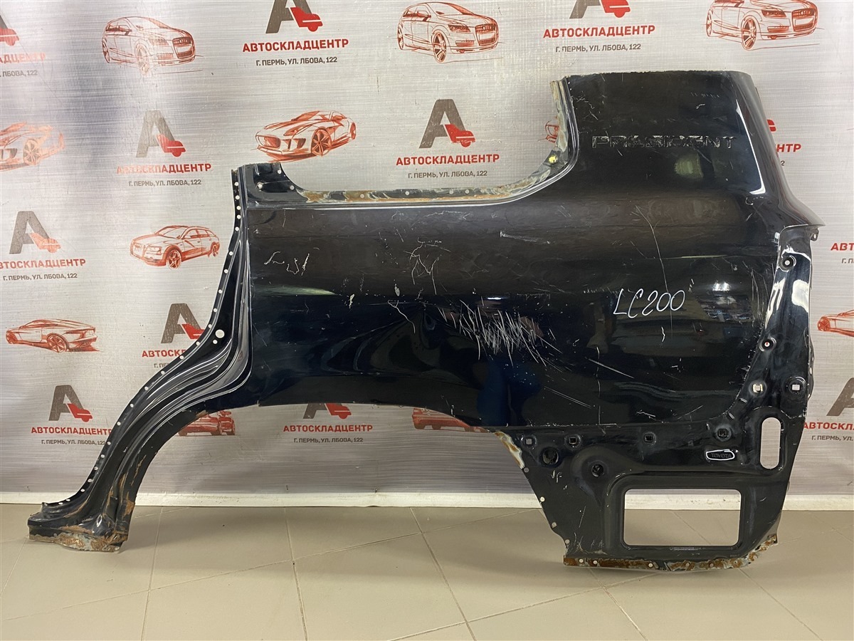 Крыло заднее левое TOYOTA LAND CRUISER 200 (2007-н.в.) (б/у)
