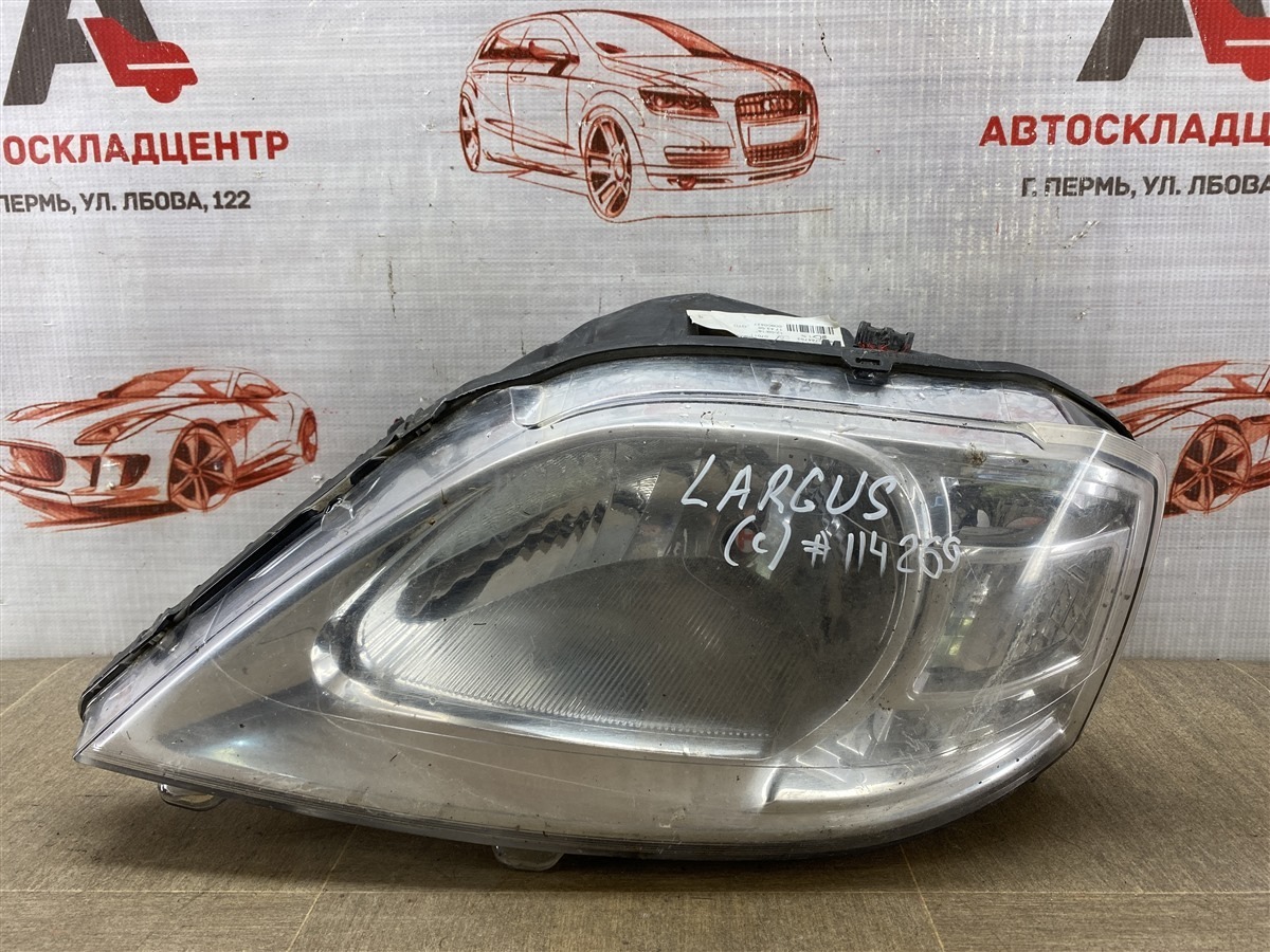 Фара левая LADA LARGUS (б/у) Фара левая LADA LARGUS (б/у)