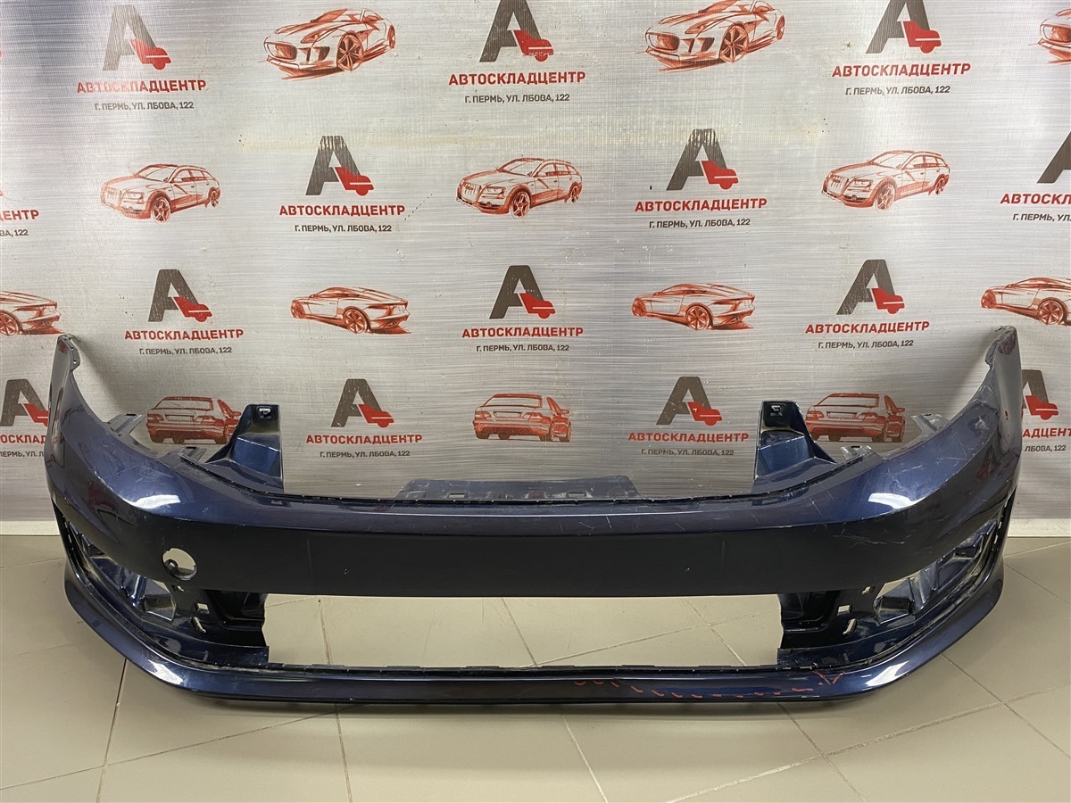 Бампер передний VOLKSWAGEN POLO (Mk5) седан 2010-2020 2015 (б/у)