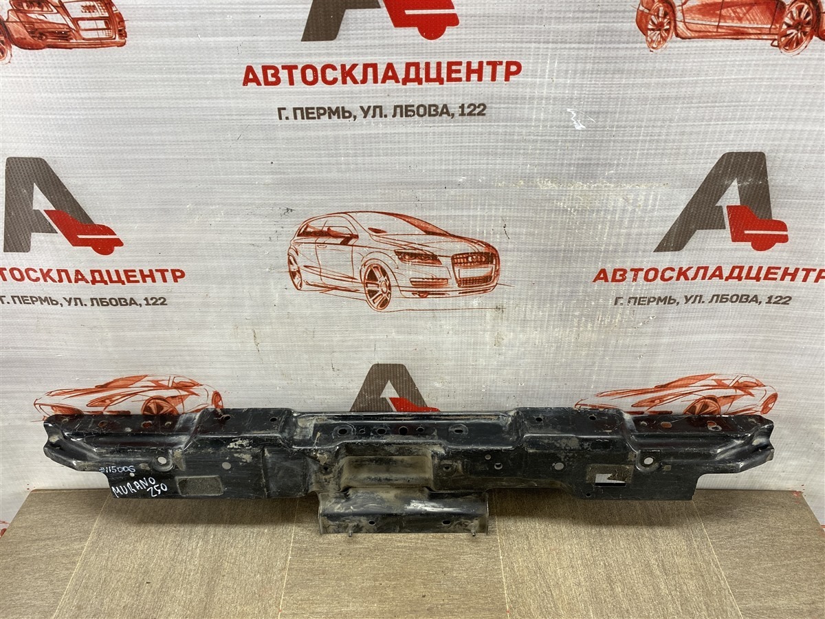 Панель передка (телевизор) - полка замка капота NISSAN MURANO (2002-2007) (б/у)