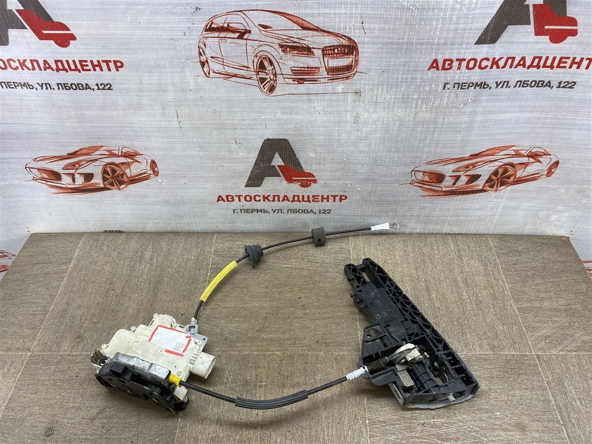 Замок двери VOLKSWAGEN TOUAREG (2010 - 2018) передний правый (б/у)