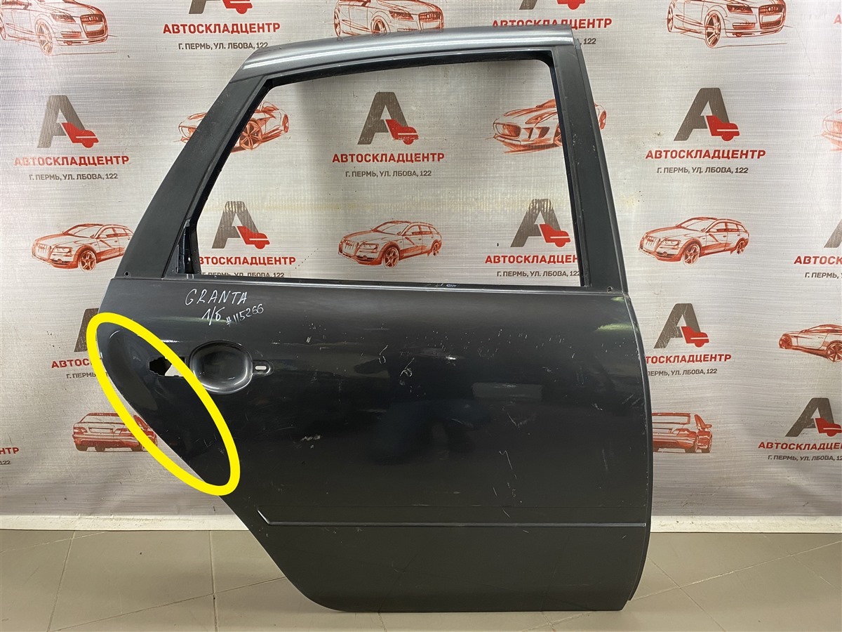 Дверь задняя правая LADA GRANTA (б/у)