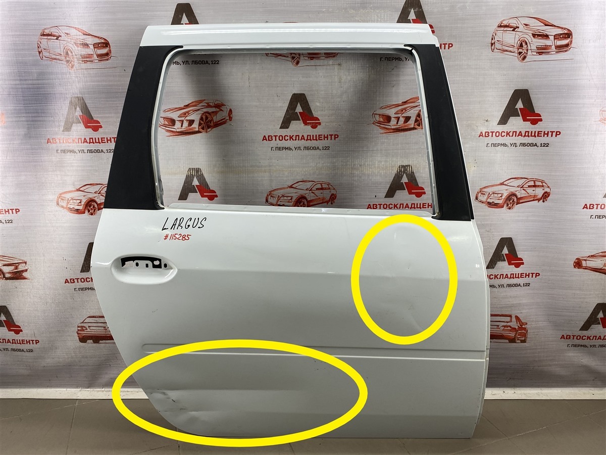 Дверь задняя правая LADA LARGUS (б/у)