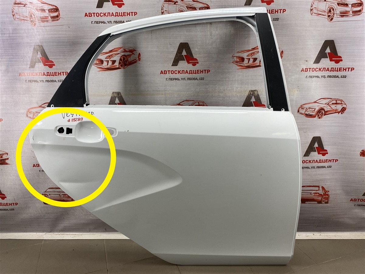 Дверь задняя правая LADA VESTA (б/у)