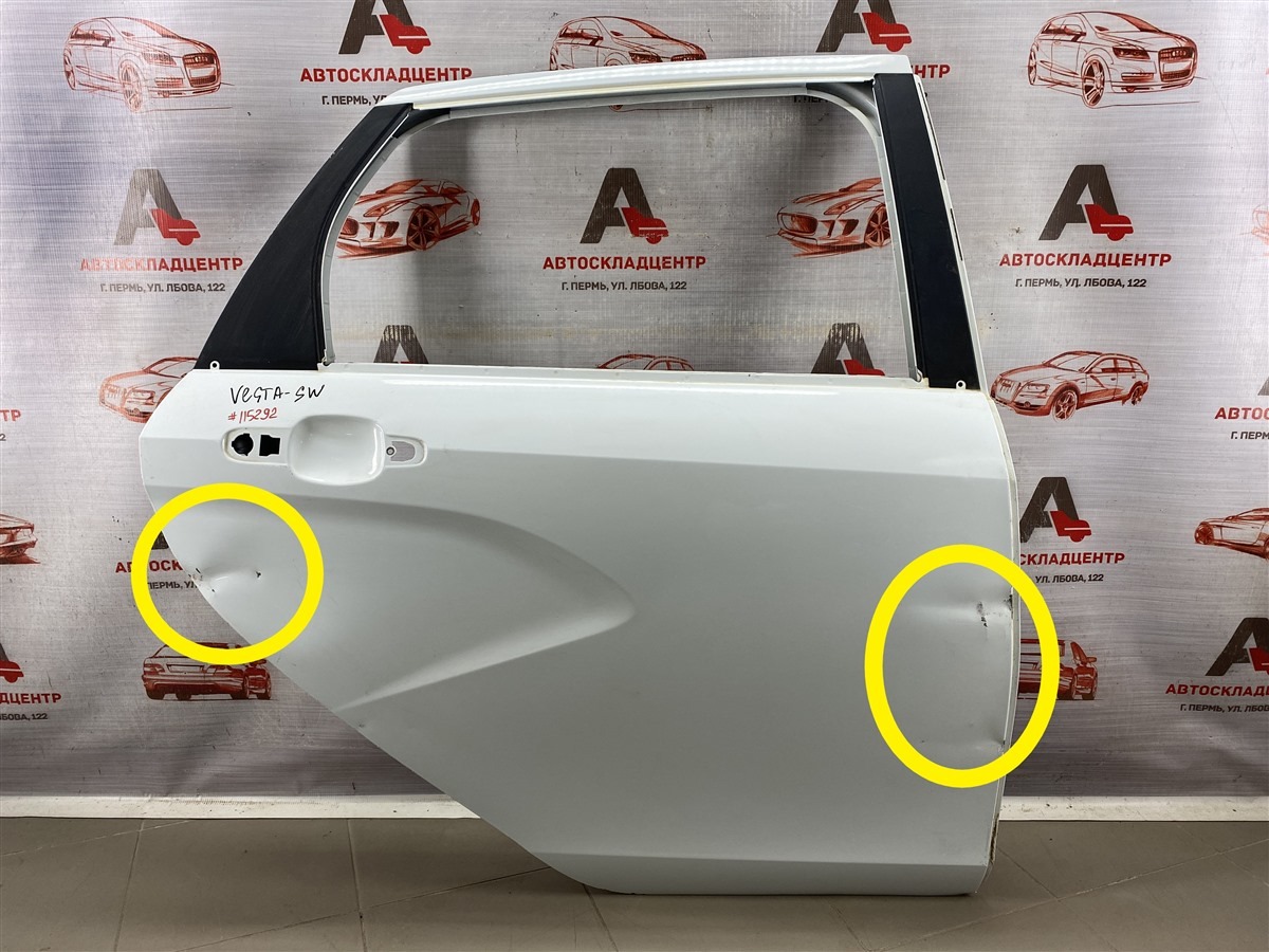 Дверь задняя правая LADA VESTA (б/у)