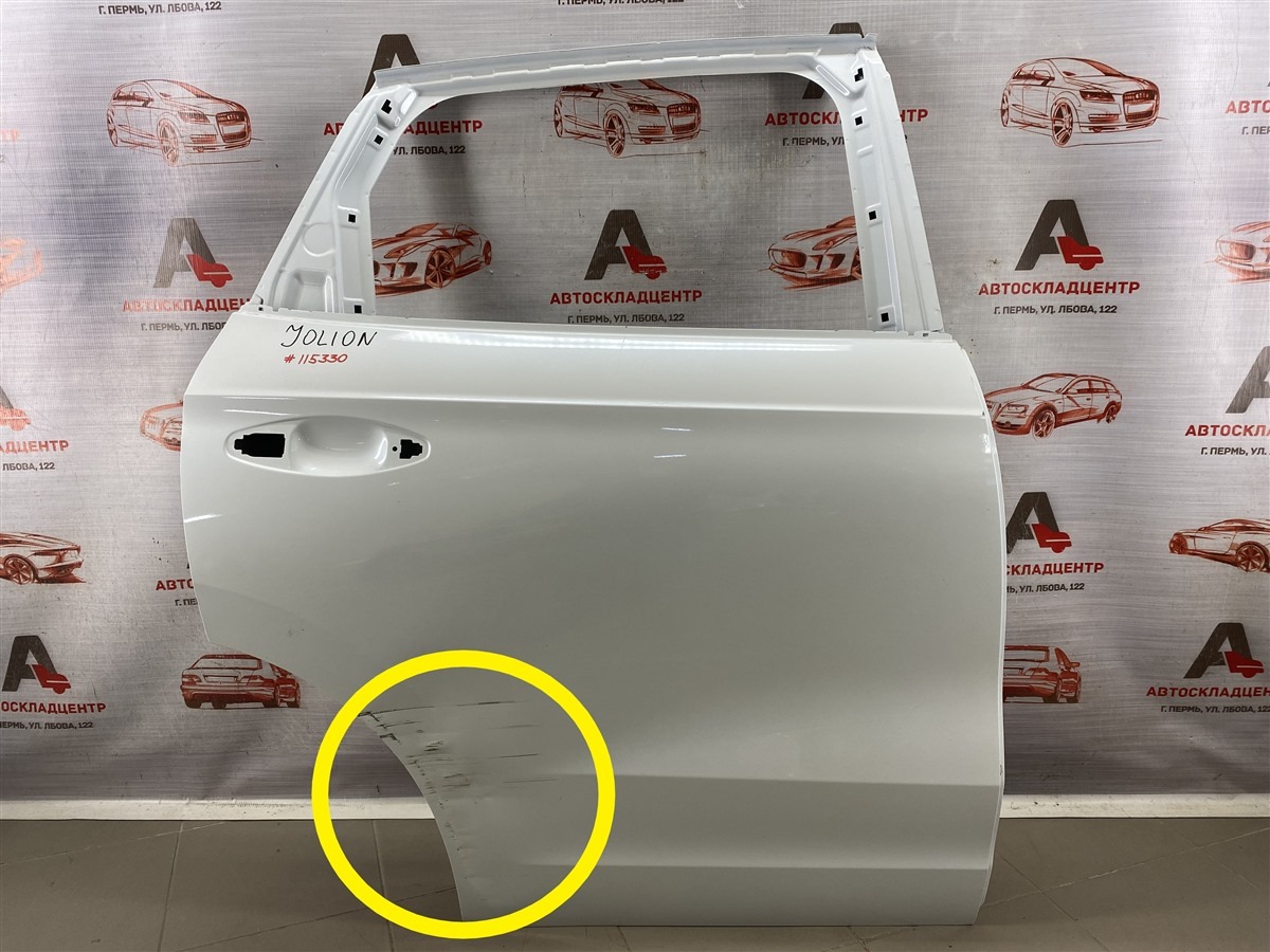 Дверь задняя правая HAVAL JOLION (2020-н.в.) (б/у)