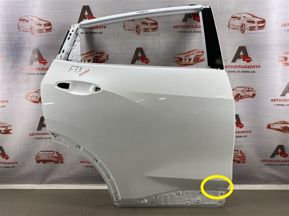 Дверь задняя правая HAVAL F7x (2019-н.в.) (б/у)