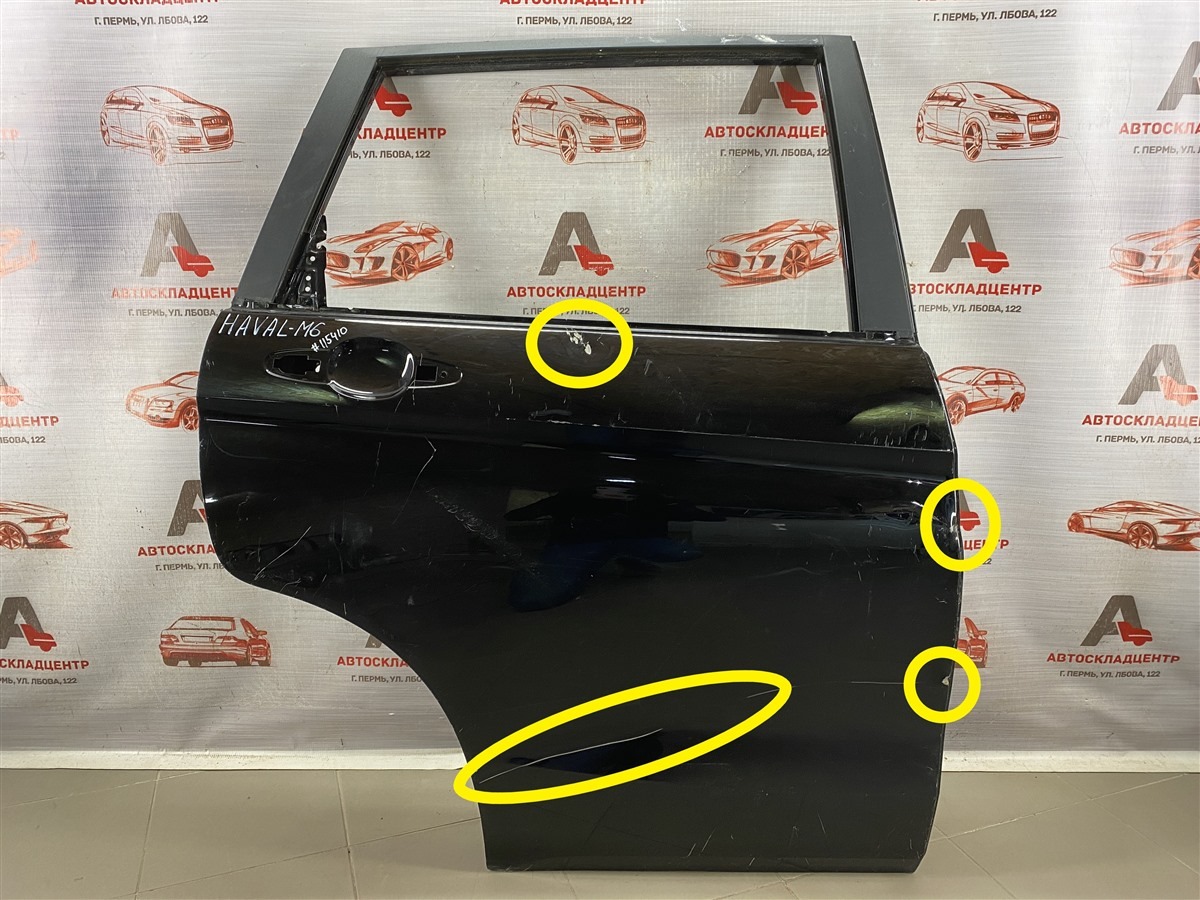 Дверь задняя правая HAVAL M6 (б/у)