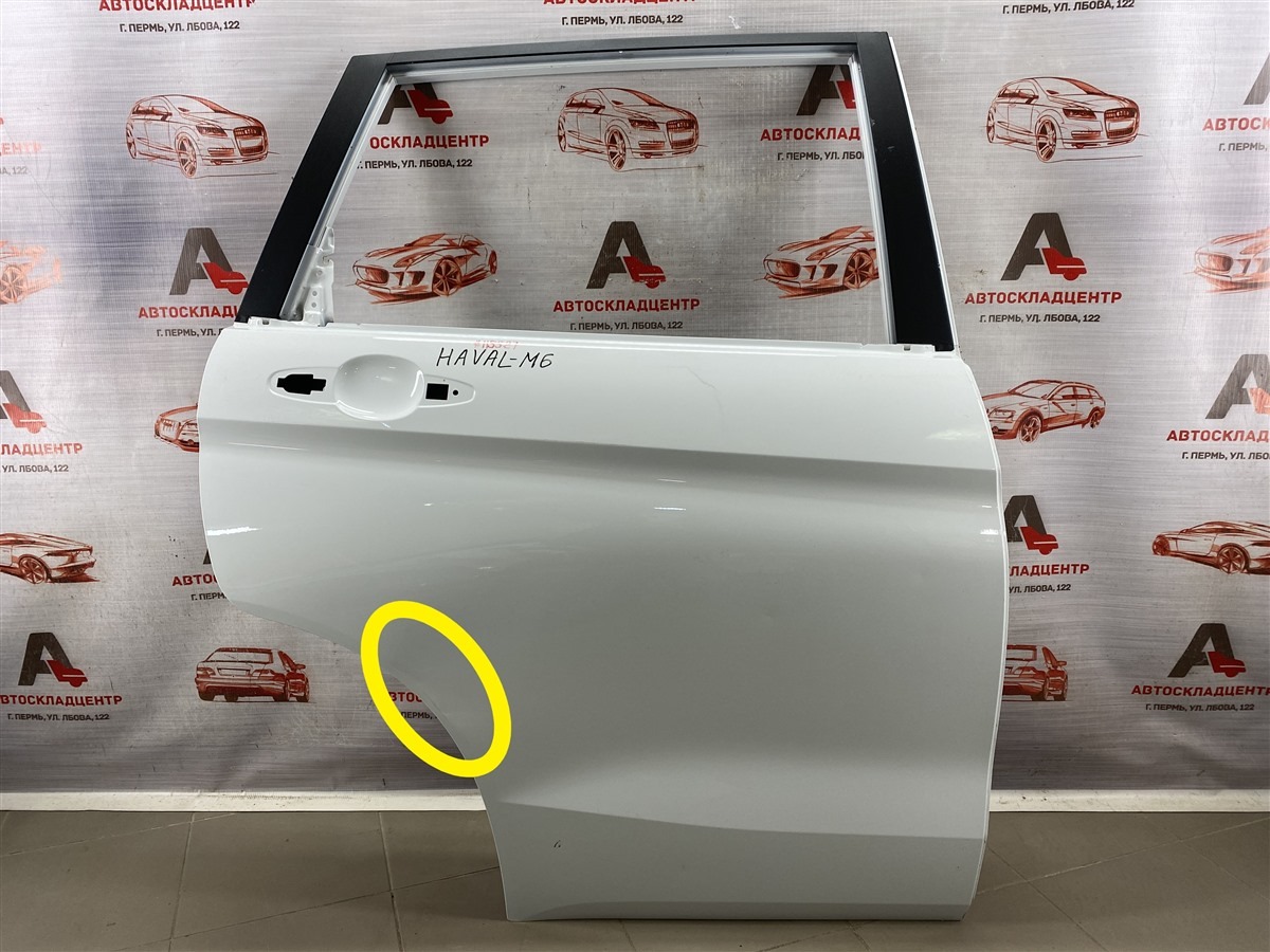 Дверь задняя правая HAVAL M6 (б/у)