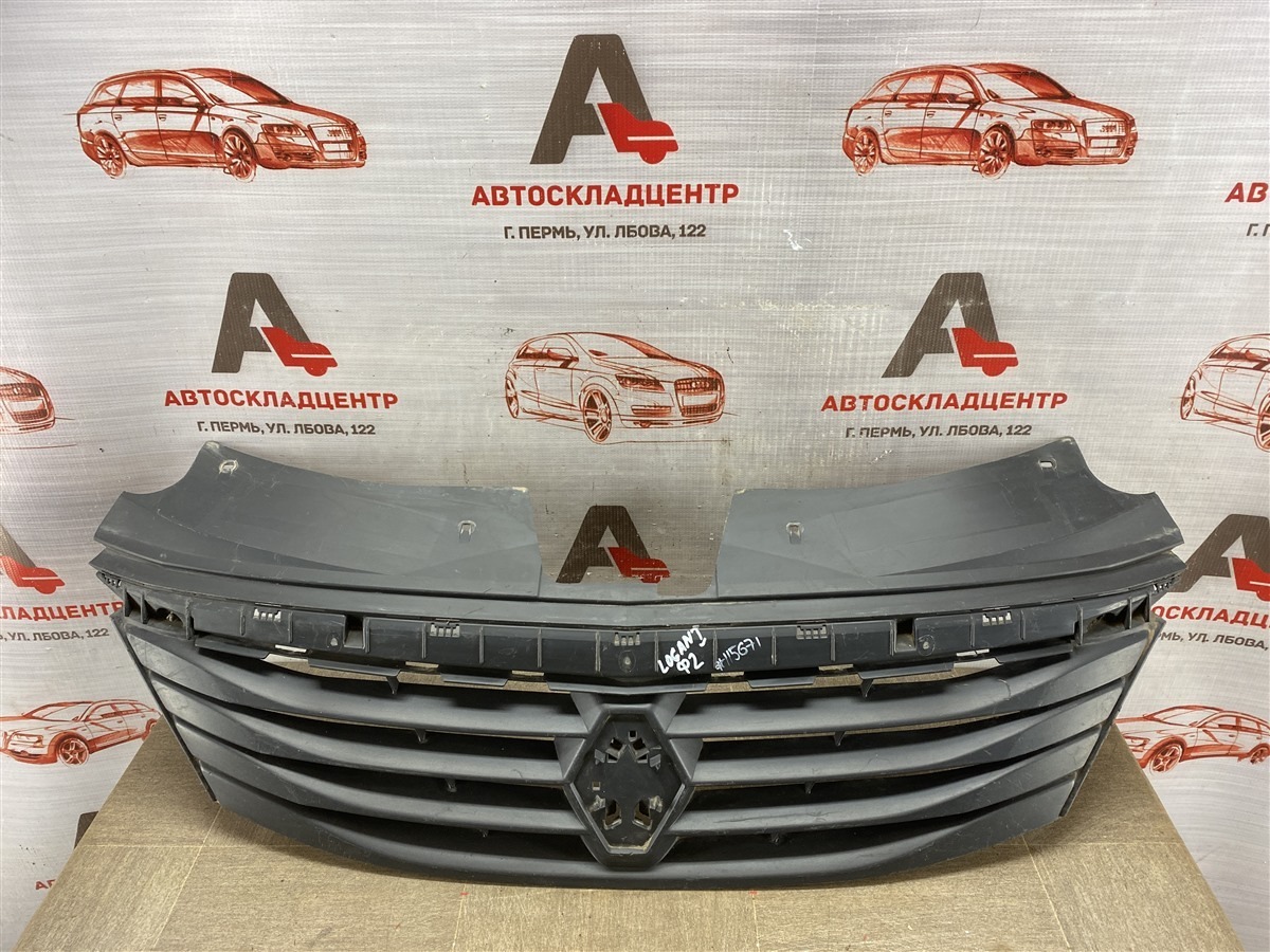 Решетка радиатора RENAULT LOGAN (2004-2016) 2009 (б/у)