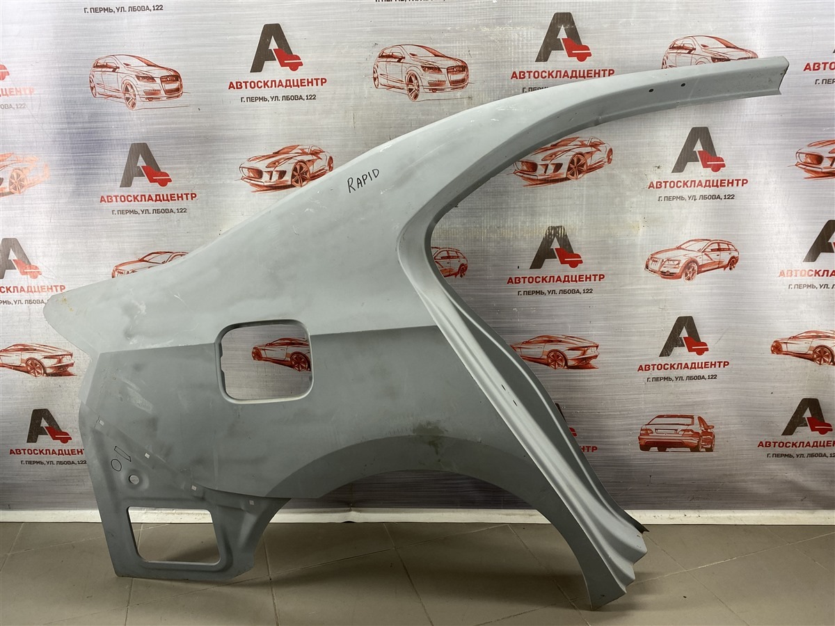 Крыло заднее правое SKODA RAPID (2012-2020) (б/у)