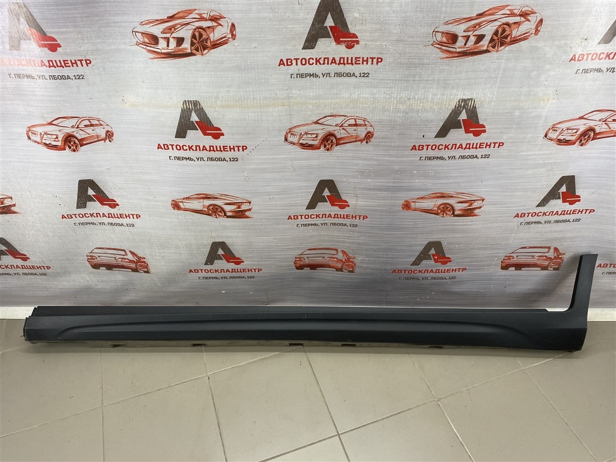 Накладка порога кузова - наружная облицовка GEELY COOLRAY (SX11) 2018-н.в. левая (б/у) Накладка порога кузова - наружная облицовка GEELY COOLRAY (SX11) 2018-н.в. левая (б/у)