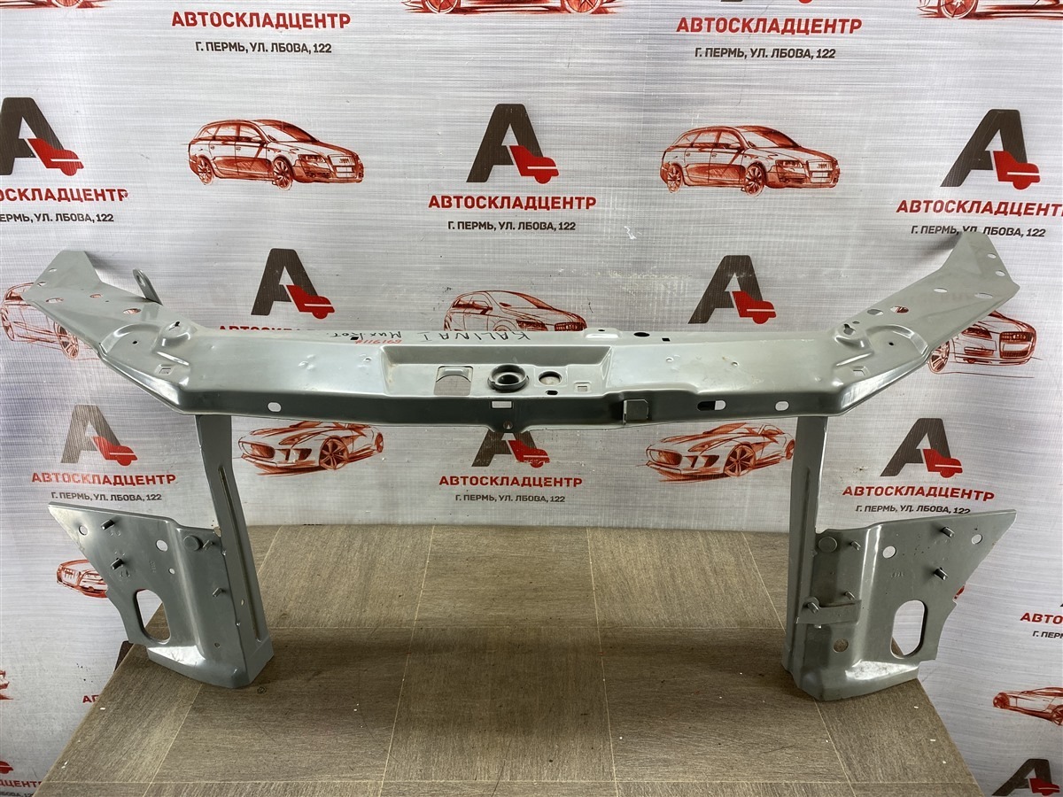 Панель передка (телевизор) - рамка радиатора LADA KALINA (б/у)