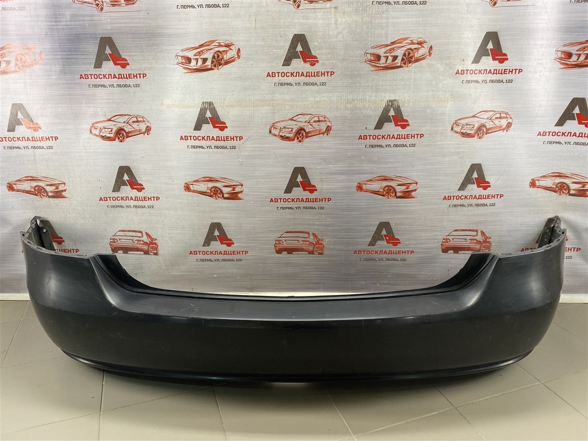 Бампер задний VOLKSWAGEN POLO (Mk5) седан 2010-2020 2010 (б/у)