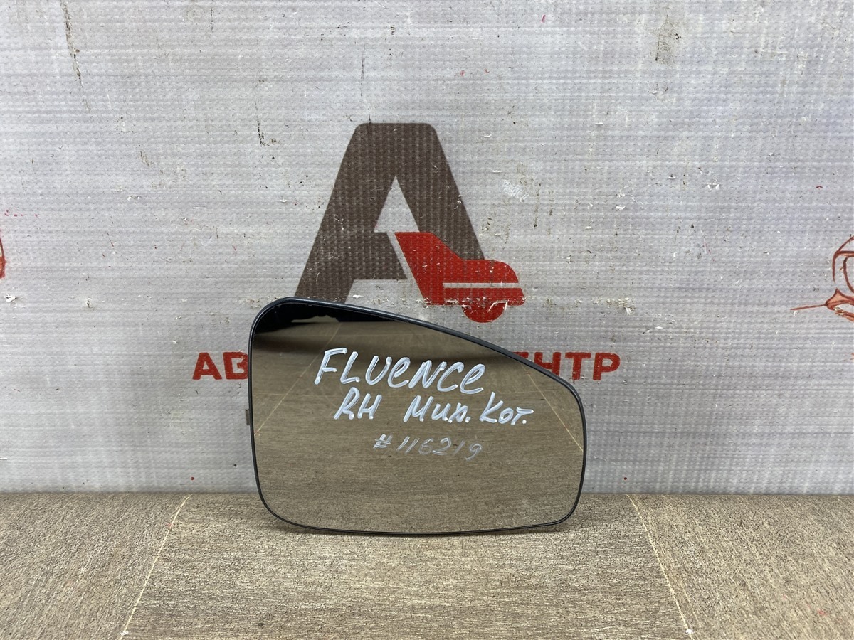 Зеркало правое - зеркальный элемент RENAULT FLUENCE (2009-2017) (б/у)