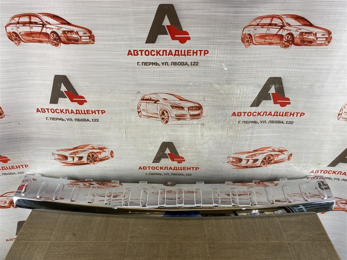 Накладка бампера заднего MERCEDES-BENZ GL-klasse (X166) 2012-2015 (б/у)