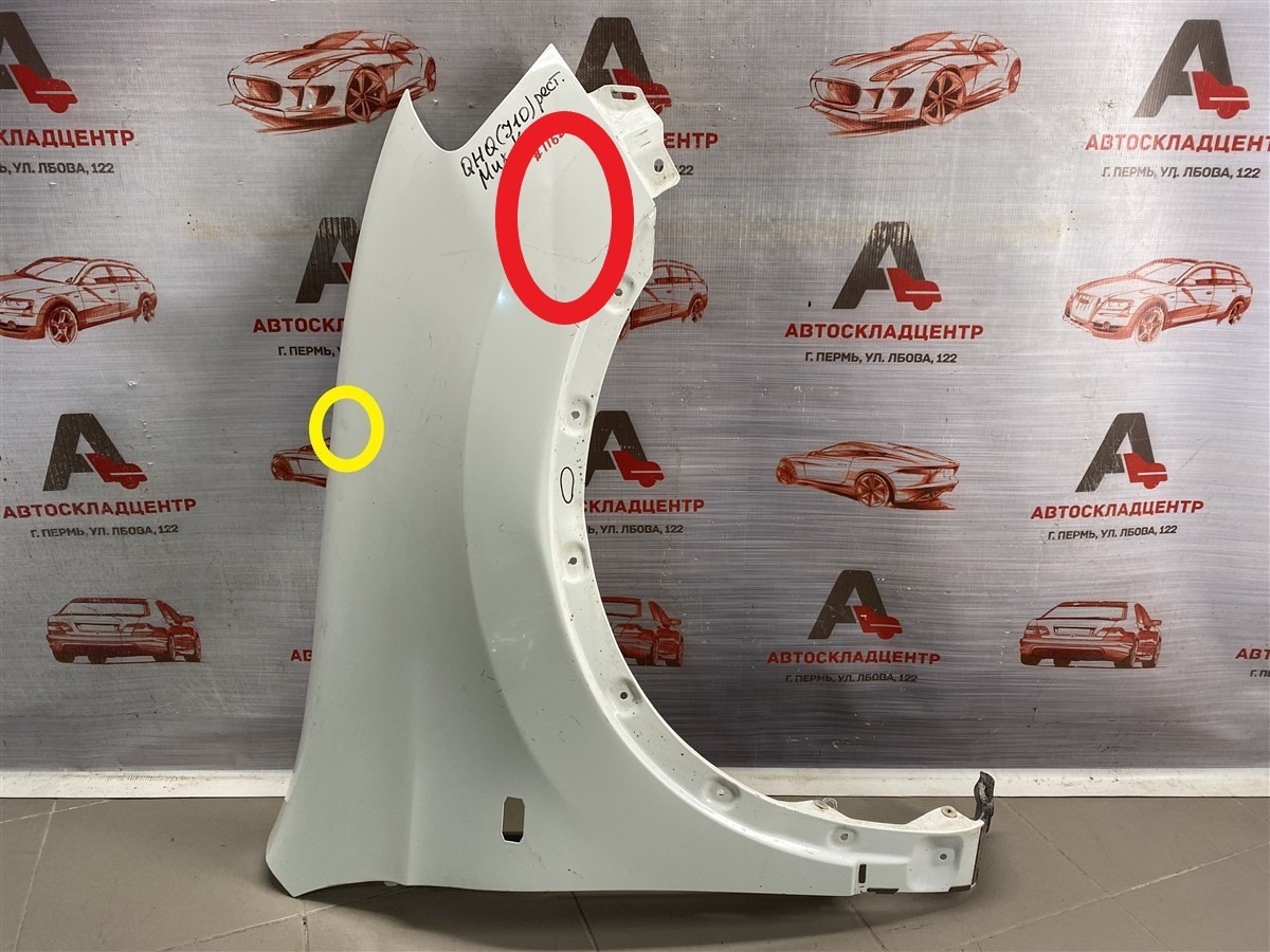 Крыло переднее правое NISSAN QASHQAI (2006-2013) 2010 (б/у) Крыло переднее правое NISSAN QASHQAI (2006-2013) 2010 (б/у)