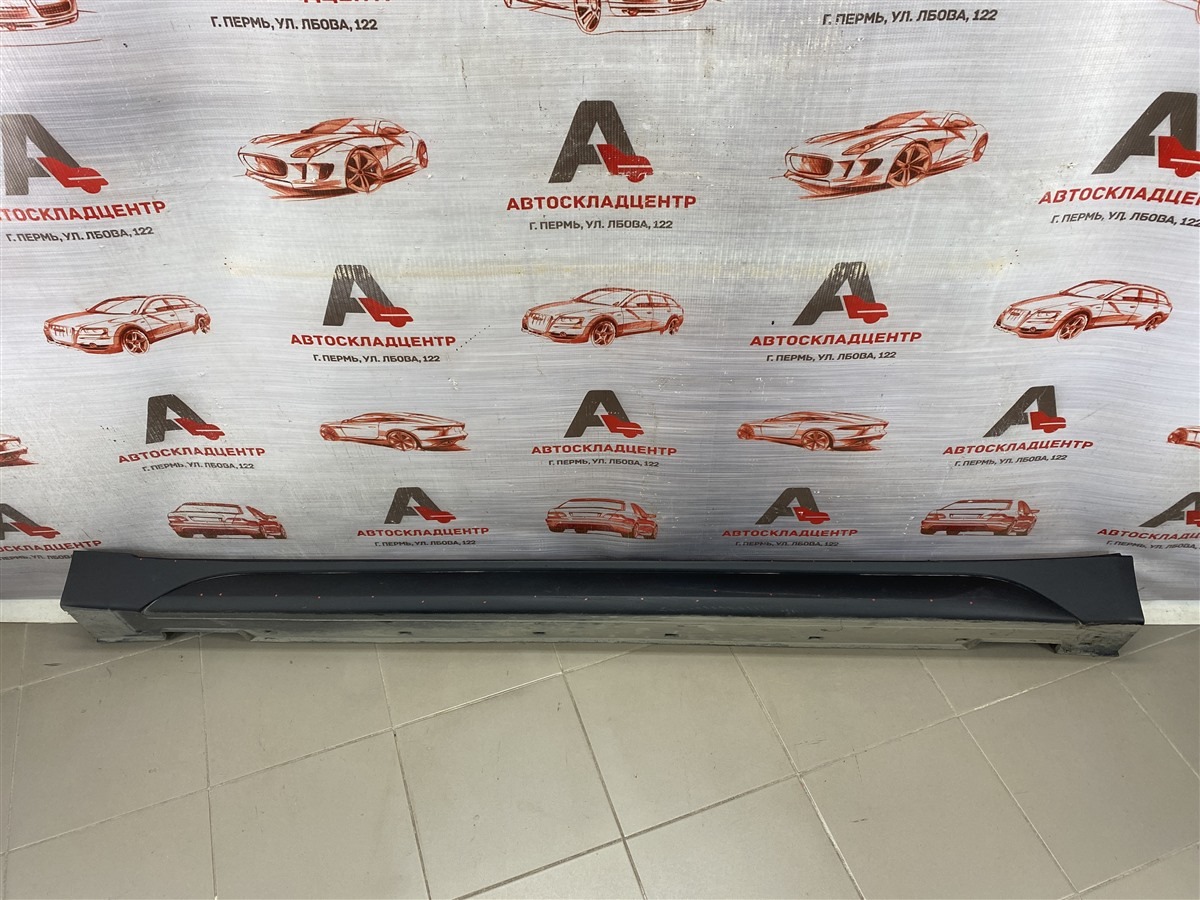 Накладка порога кузова - наружная облицовка HYUNDAI TUCSON (2015-н.в.) левая (б/у)