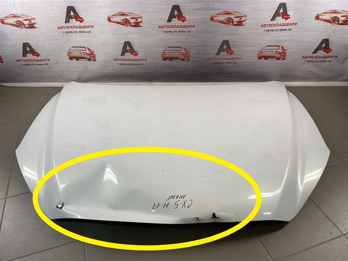 Капот MAZDA CX-5 (2011-2017) (б/у) Капот MAZDA CX-5 (2011-2017) (б/у)