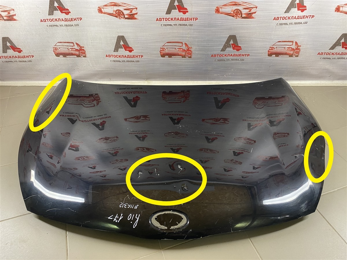 Капот KIA RIO (2017-н.в.) 2017 (б/у)