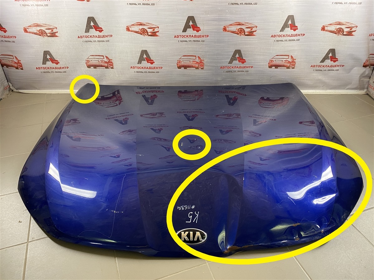 Капот KIA K5 (2019 - н.в.) (б/у)